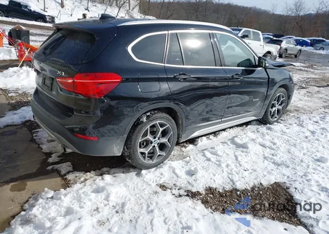 2016 BMW X1 xDrive28I z USA, uszkodzony, nr VIN WBXHT3C35G5E51476
